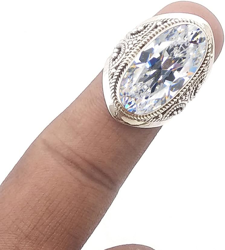 Solid 925 Sterling Silver Rings for Women & Girls - Elegant Gift