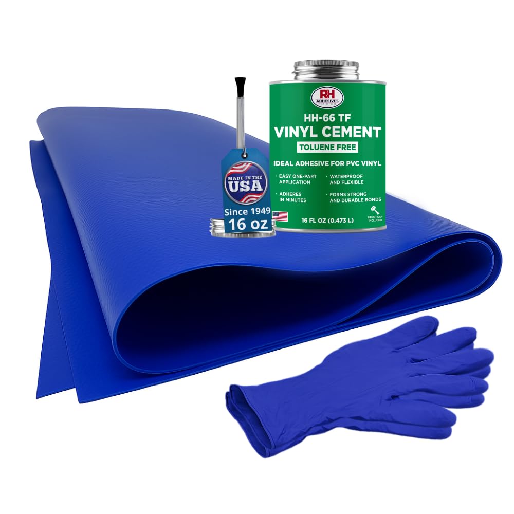 RH Adhesives Vinyl Patch Kit XL for Durable Repairs and More