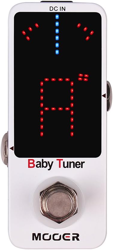 MOOER Baby Tuner Pedal - Mute Function, Precision Tuning!