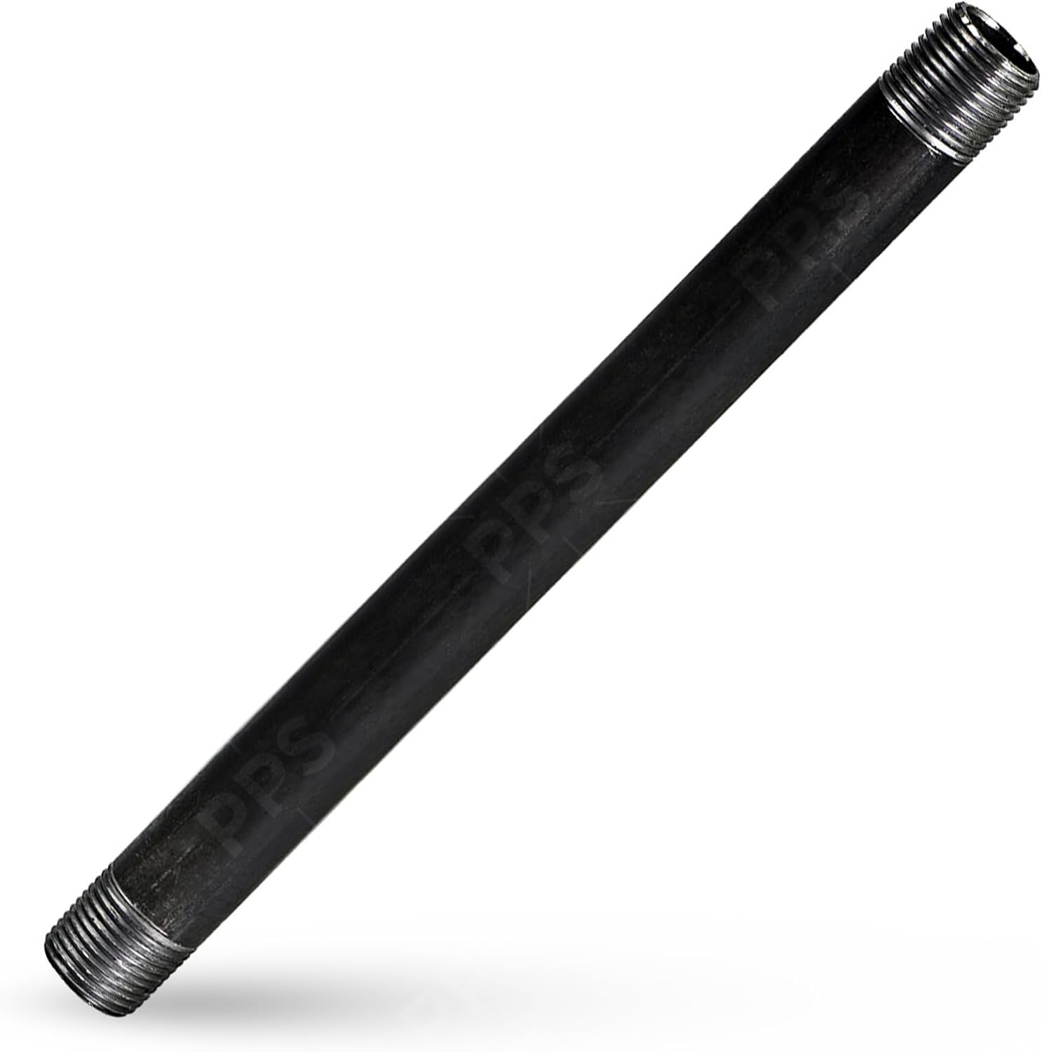 3/4 x 72 Inch Black Steel Pipe for DIY Furniture and Shelving