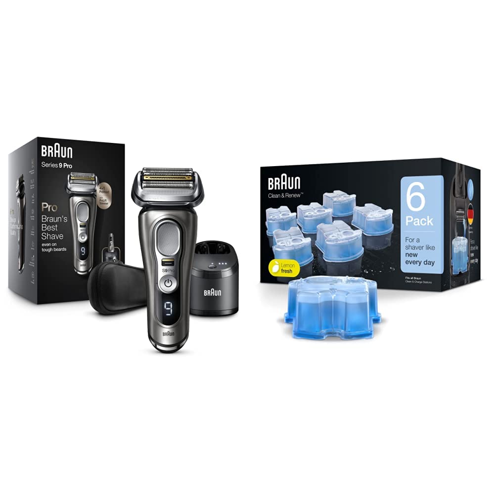 Braun Electric Razor Series 9 Pro 9465cc for Ultimate Shaving