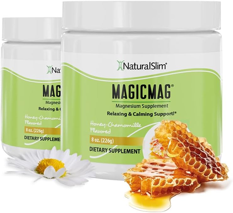 NaturalSlim MagicMag Magnesium Citrate Powder for Stress Relief