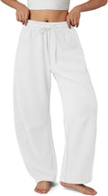 Barrel Sweatpants Women Wide Leg Baggy Lounge Pants - Cozy Fit