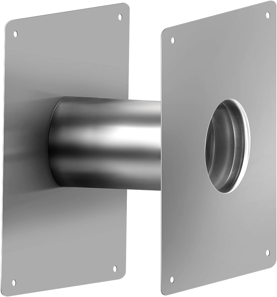 Stainless Steel 3.15 Vent Kit: Extendable for Gas Tankless Heaters