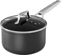 MSMK 2.5 Quart Sauce Pan with Lid - Durable Nonstick and Induction