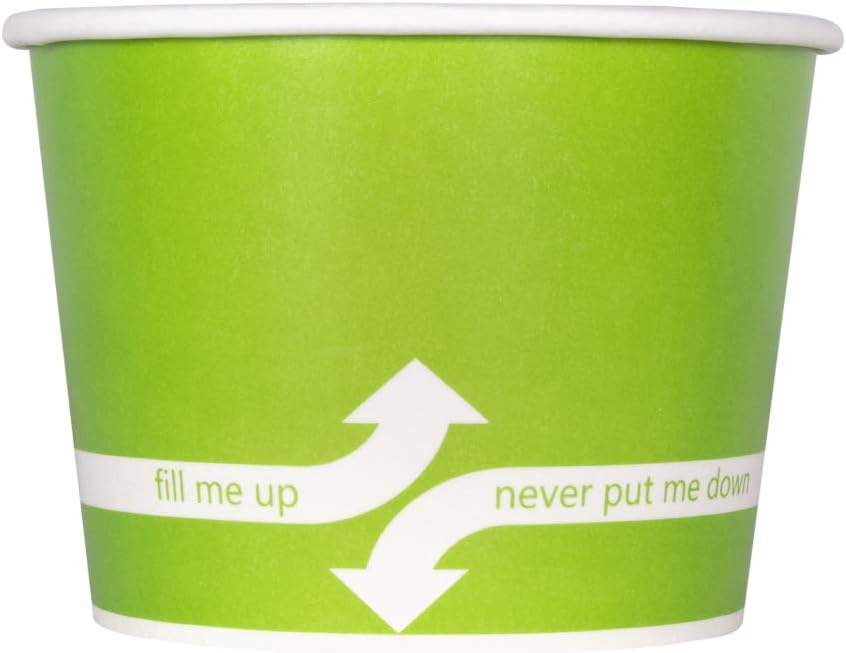 Karat 12oz Paper Ice Cream Cups & Soup Bowls for All Occasions