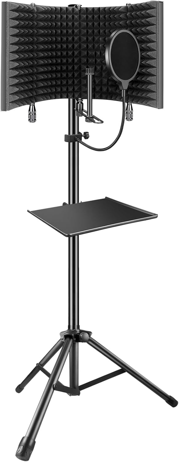 Professional Studio Recording Microphone Isolation Shield Review