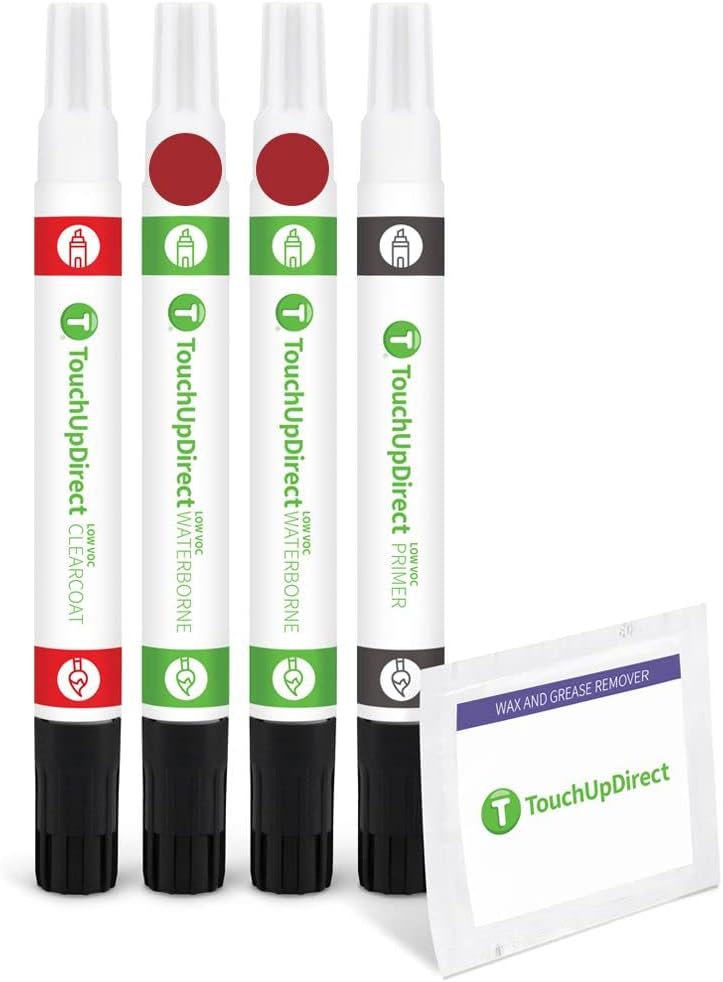 TouchUpDirect Red Mist Metallic Tricoat Car Touch Up Paint Kit
