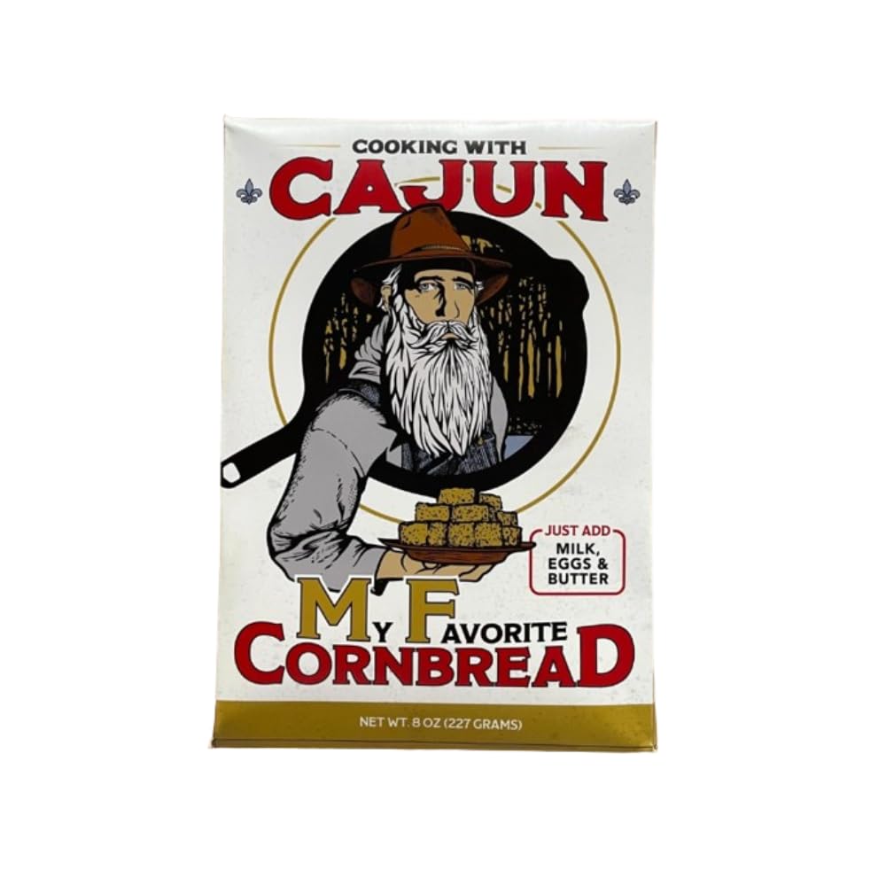 Cooking with Cajun My Favorite Cornbread 96 oz Pack of 12