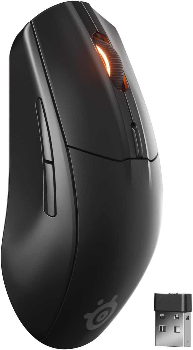 SteelSeries Rival 3 Wireless Gen 2 Gaming Mouse with 18000 DPI
