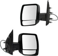 TRQ Driver & Passenger Side Mirror Set without Heat - Direct Fit