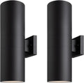 Modern Outdoor Porch Light 18in Waterproof Wall Sconce 2 Pack