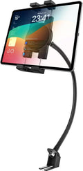 GDZN Car Seat Rail Tablet Mount - Heavy Duty Gooseneck for Trucks