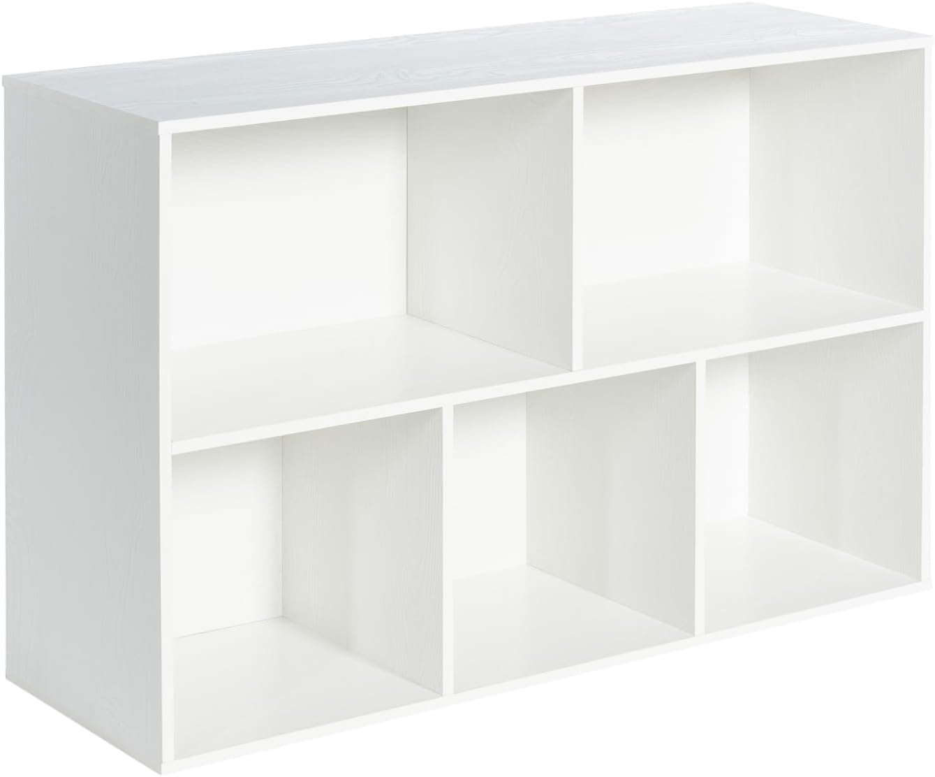 Wooden 5-Cube Storage Organizer for Home and Office Use