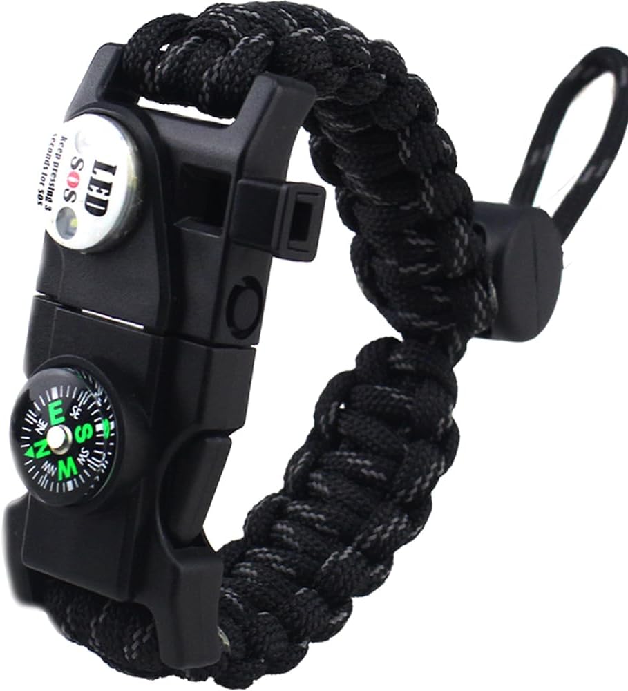Daarcin Ultimate Survival Bracelet - 20-in-1 Tactical Gear