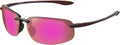 JULI Sports Sunglasses for Men Women TR90 Rimless Frame MJ8001