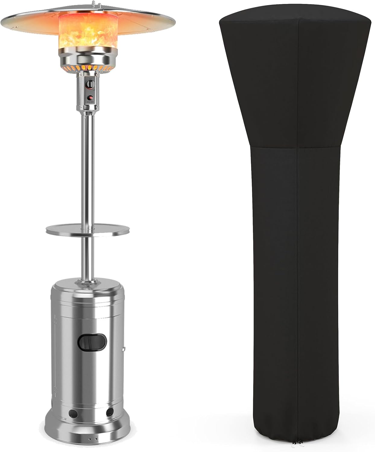 Tangkula 48000 BTU Patio Heater: Portable Outdoor Warmth