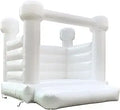 Inflatable White Bounce House 10 x 10 x 8 ft - Toddler Party Play