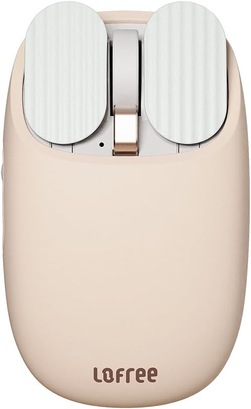 LOFREE Wavy Chips Wireless Mouse with Dual-Mode Connectivity