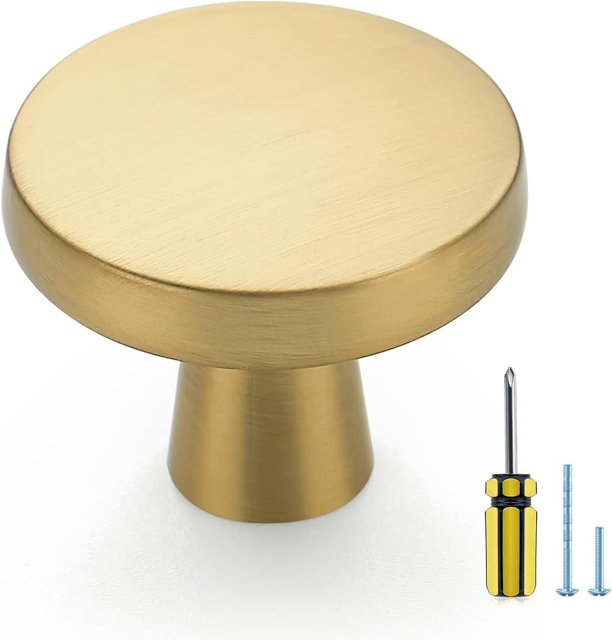Ravinte 30 Pack Solid Knobs for Kitchen Cabinet and Dresser