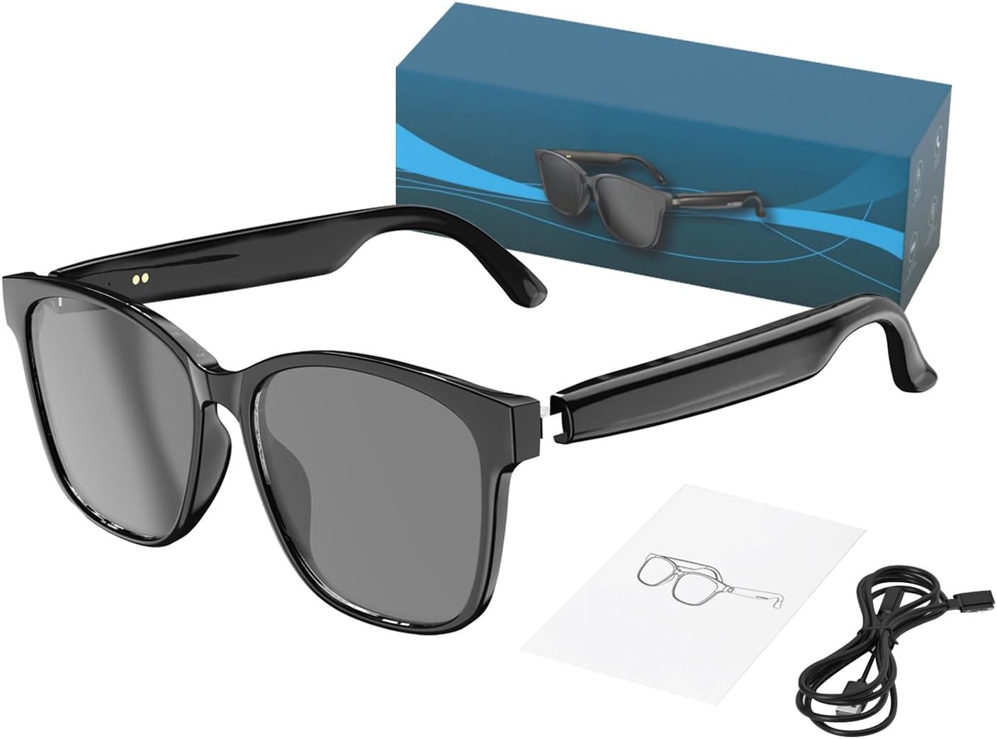 Multilingual Audio Glasses, 75 Languages Support