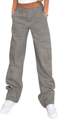 Lepunuo Cargo Pants for Women High Waisted Baggy Wide