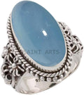 Solid 925 Sterling Silver Turquoise Ring for Women & Men (Style N2H4)