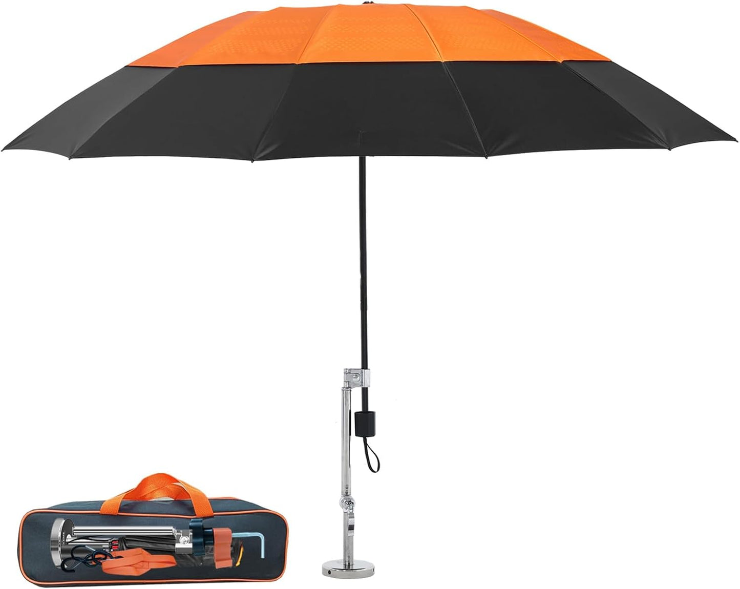 Heavy-Duty Magnetic Umbrella with Clamp for Tough Jobs