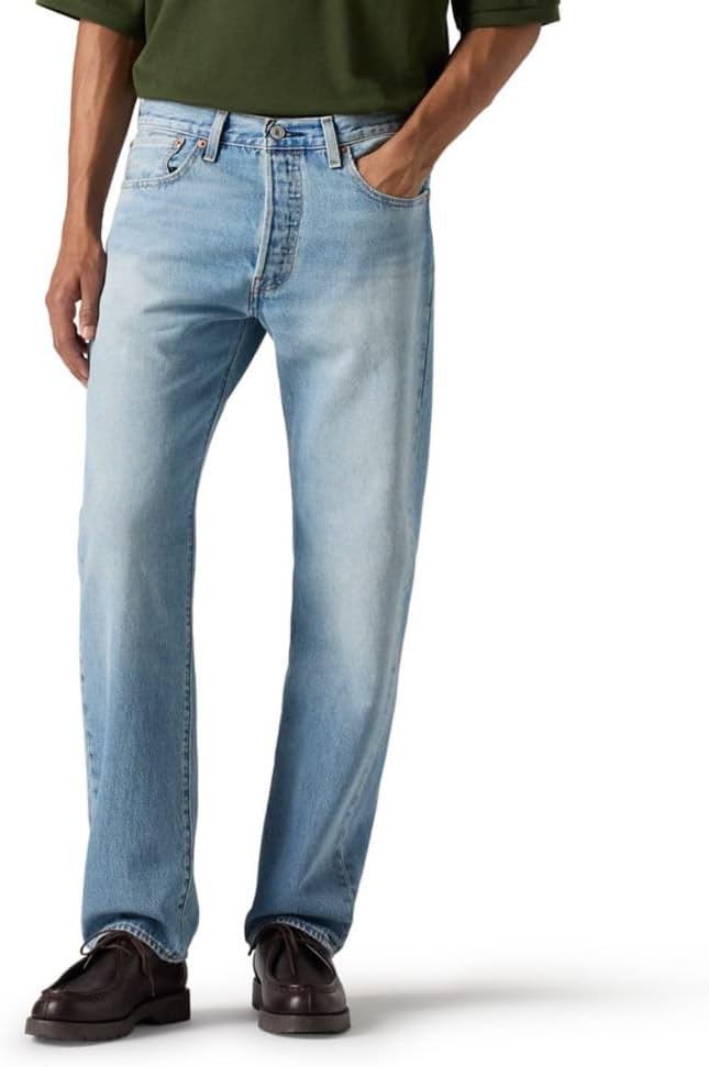 Levi's Men's 501 Original Fit Jeans - Classic Straight Leg Style