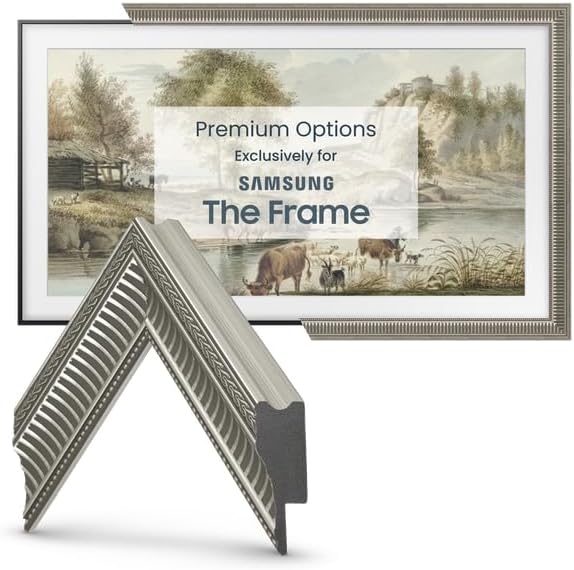 Samsung The Frame TV Empire Silver Frame