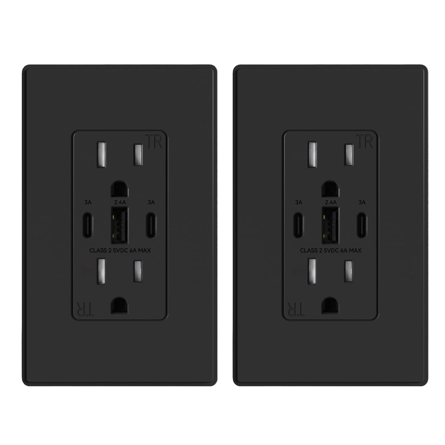 ELEGRP USB Outlets with 30W Charging Power for Your Home