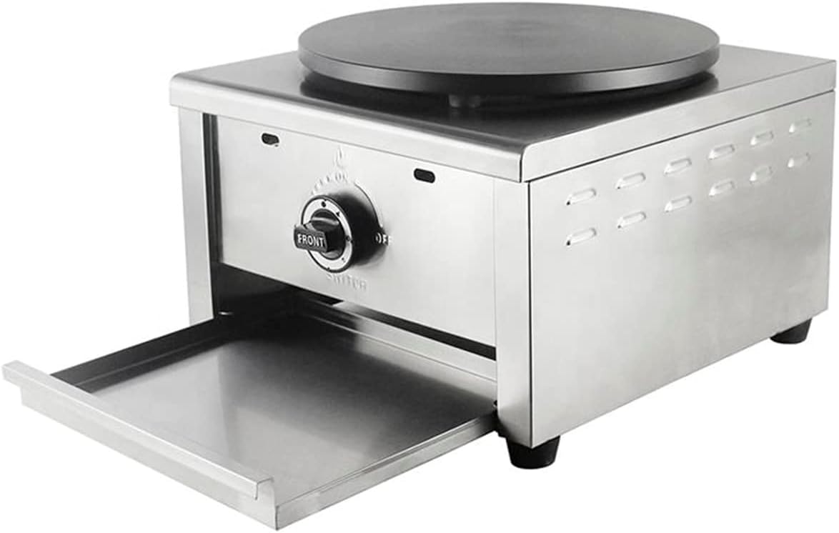 PreAsion 16'' Gas Crepe Maker - Perfect for Flawless Pancakes!