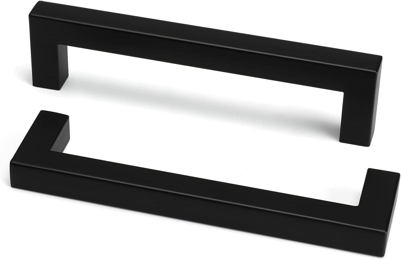 goldenwarm 200 Pack 5 Inch Black Cabinet Handles Review