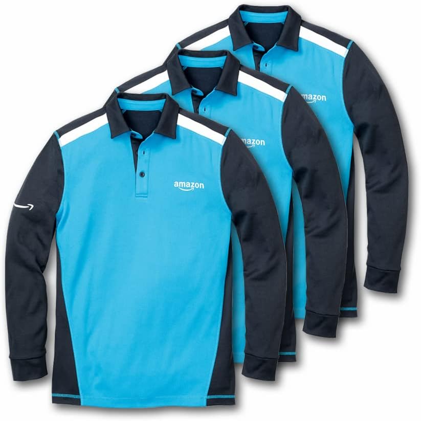 DSP Men's Active Polo - Long Sleeve for Ultimate Comfort