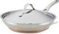 Anolon Nouvelle Stainless Steel Frying Pan with Lid - 12 in