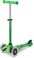 Micro Kickboard Mini Deluxe LED Three-Wheeled Scooter - Stable
