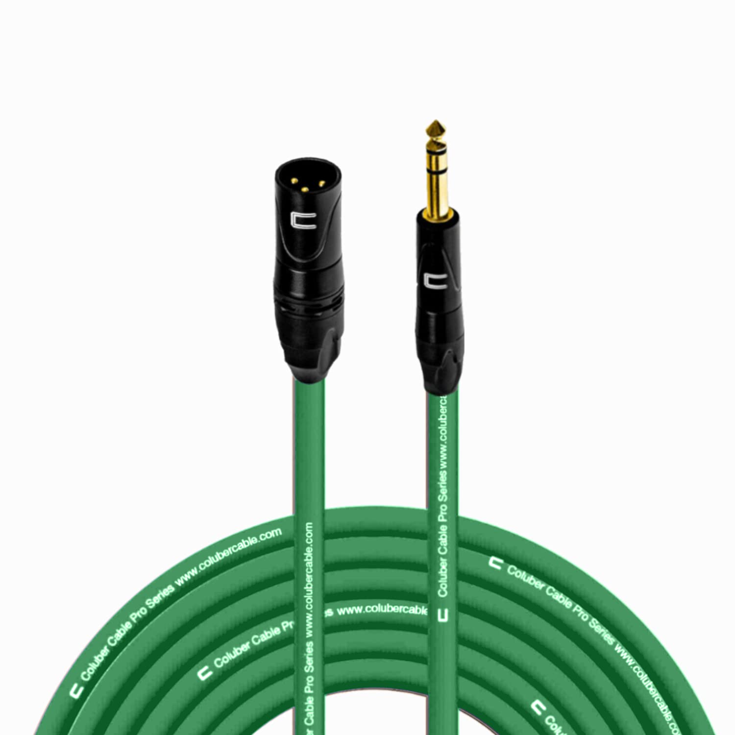 Balanced XLR Cable Male to 1/4 TRS - 50 Feet for Pro Audio