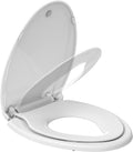 Toilet Seat Elongated with Built-in Toddler Seat - Slow Close