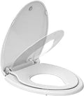 GAOMON Toilet Seat Elongated with Built-In Toddler Seat - Slow Close