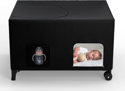 ZWARMY Blackout Crib Cover - Ultimate Baby Sleep Solution
