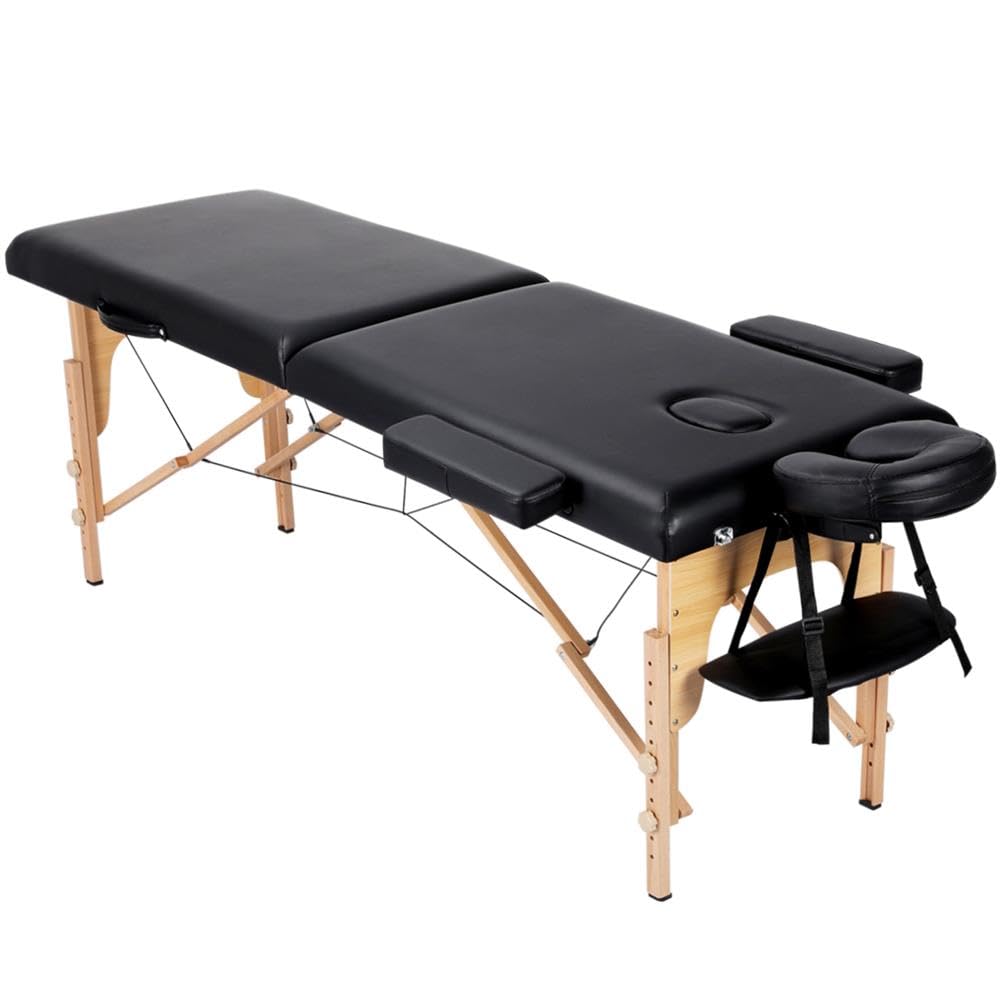 Yaheetech Portable Massage Table for Beauty and Therapy Needs