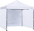 Sunwall for 10x10 Pop up Canopy Sidewall 3-Pack (White)