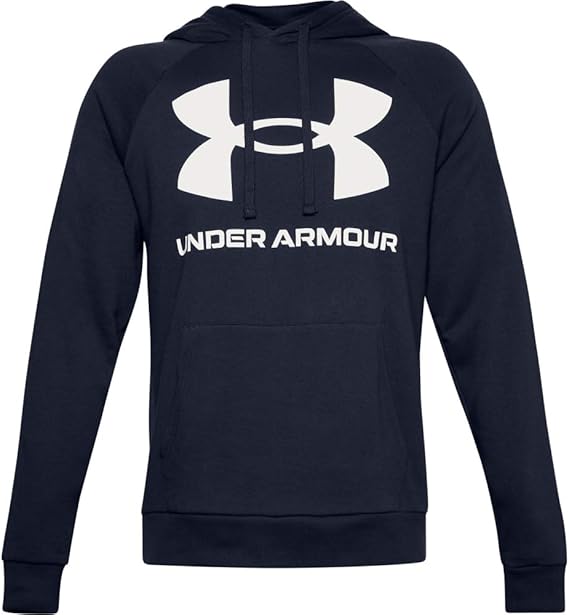 Under Armour Men's Rival Fleece Big Logo Hoodie for Comfort