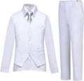 Boys Suits Slim Fit 4 Piece Formal Dresswear Suit (Style 985Y)