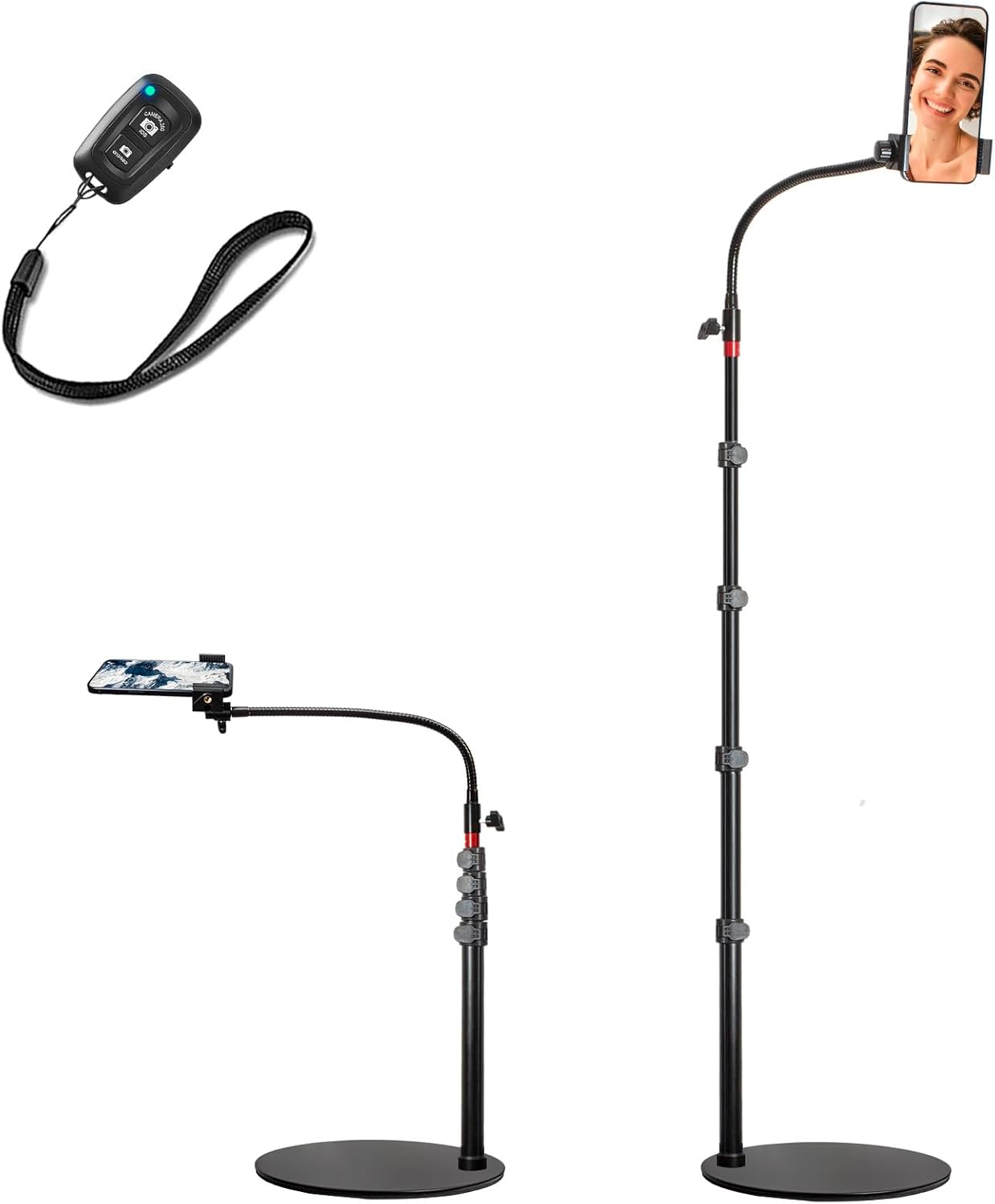 Swivel Cell Phone Mount - Adjustable Stand for iPhone 16 and More