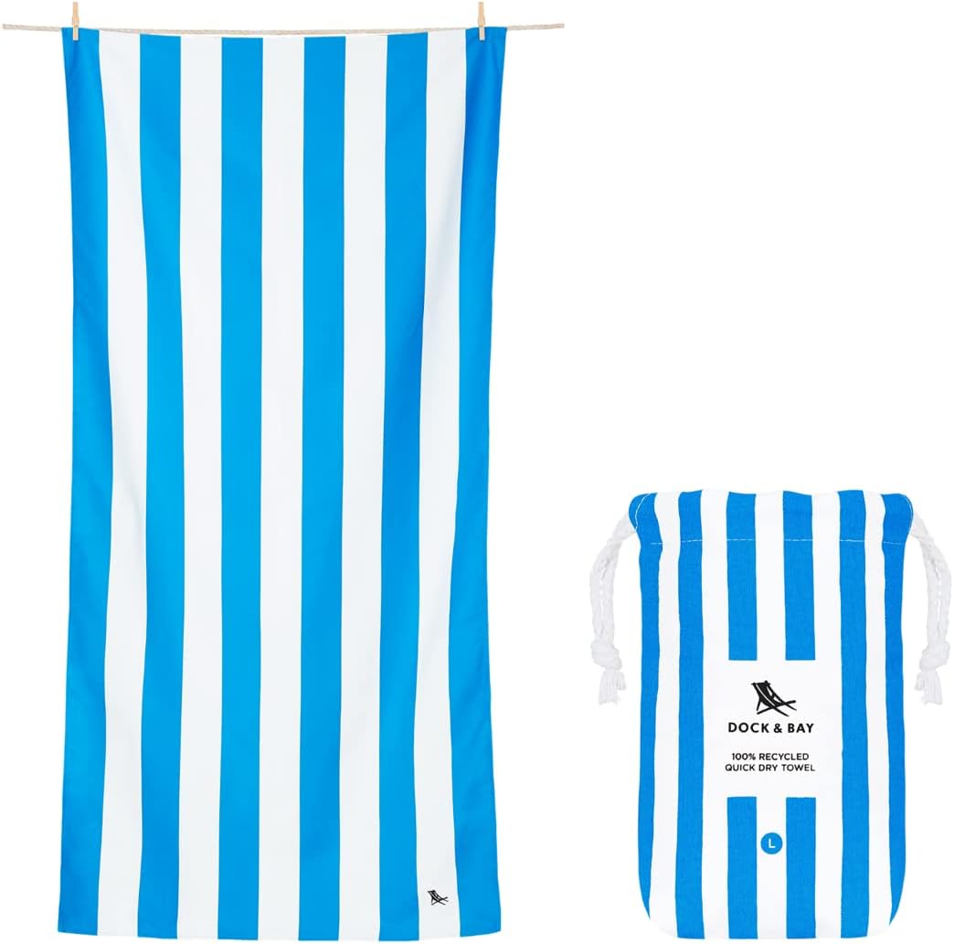 Dock & Bay Customized Beach Towel - Quick Dry & Sand Free