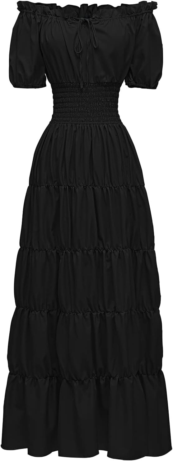 Renaissance Women Medieval Chemise Dress for Elegant Style
