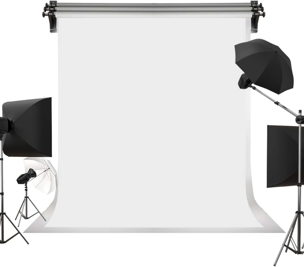 Kate 8x10ft White Backdrop - Perfect for Studio Portraits!