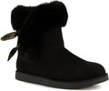 Juicy Couture Womens Slip On Winter Snow Boots - Insulated Fur Lining