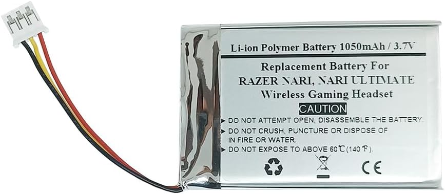 Startong 1050mAh Battery for Razer Nari Ultimate